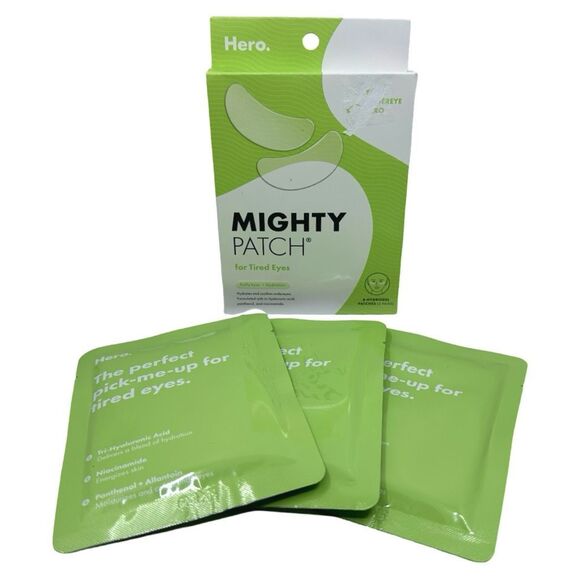 Hero. Mighty Patch for Tired Eyes - 6 Hydrogel Patches - Picture 1 of 6